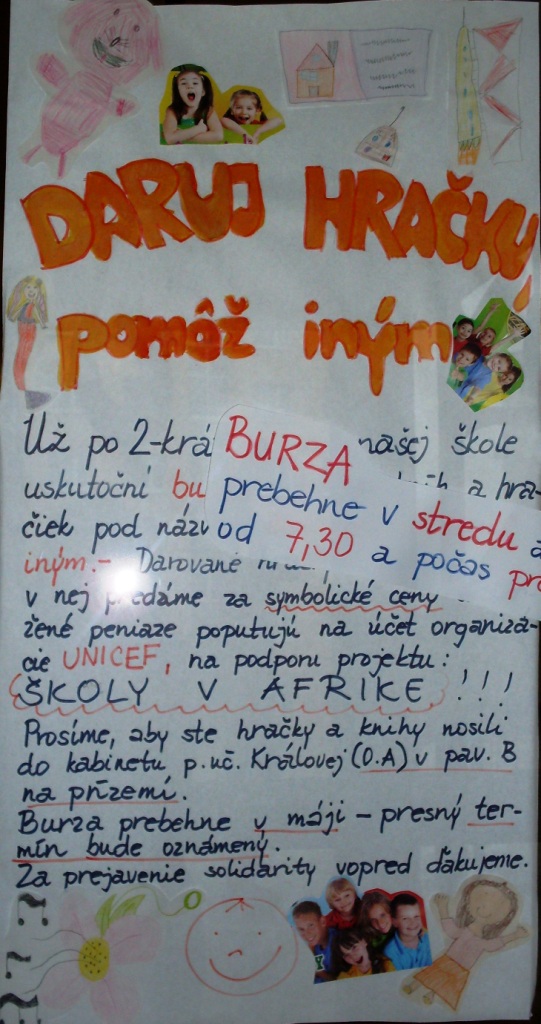 daruj hračku